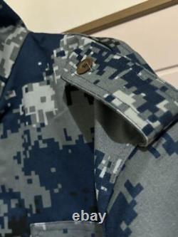 Camouflage Uniform Combat Gray Blue Black Work