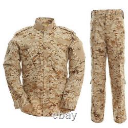 Camouflage Wear Hunting PaintballGame Multi Pocket Multitasking Uniform BDU Sets