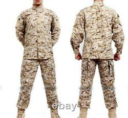 Camouflage Wear Hunting PaintballGame Multi Pocket Multitasking Uniform BDU Sets