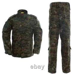 Camping Fishing Set Tactical Camouflage Military Clothes Sports Training Uniform