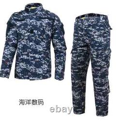 Camping Fishing Set Tactical Camouflage Military Clothes Sports Training Uniform