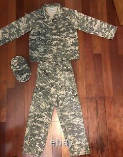 Children Army Uniform Set Jacket, Pant And Hat'trooper