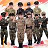 Children Military Tactical Costumes Camouflage Suit Outdoor Training Uniforms