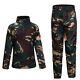 Children Tactical Military Uniform Army Clothing Set Hiking Camouflage Suits Us