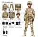 Children's Camouflage Suit Special Forces Military Training Uniform With Helmet