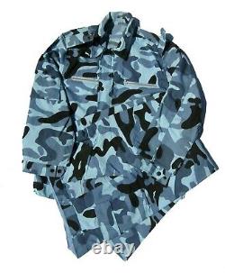 Chinese marine officer blue camouflage sets. Type 97