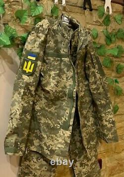 Combat Summer Suit Ukrainian Army Jacket&pants Uniform Camouflage Pixel MM-14