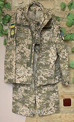 Combat Summer Suit Ukrainian Army Jacket&pants Uniform Camouflage Pixel MM-14