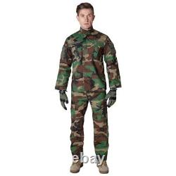 Combat Uniform Set Primal Gear ACU Woodland Tactical Military Jacket & Pants