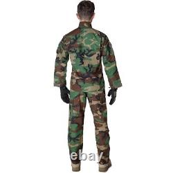 Combat Uniform Set Primal Gear ACU Woodland Tactical Military Jacket & Pants