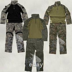 Combat Uniform Tactical Clothing Set Longe Sleeve Shirt Pants Trousers Hunting