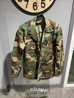 Complete US Army M-65 Woodland Camo Uniform 4 Pc Set