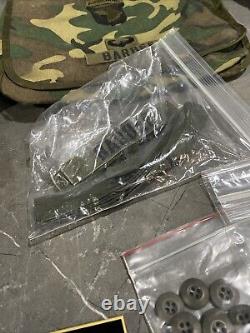 Complete US Army M-65 Woodland Camo Uniform 4 Pc Set