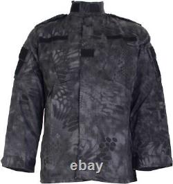 Cryptech Typhoon Camo BDU Combat Uniform Set Jacket Pants 8 Pockets Men New