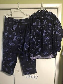 DPM Urban Blue Camouflage Uniform Set Camo Unknown Large New Cammo Military