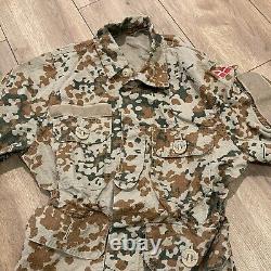 Danish M84 Desert Camo Trousers Top Shirt Set Arid Pattern Flektarn Denmark NATO