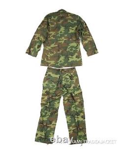 Deadstock Vietnam Era ERDL Jungle Camo Poplin 1968 Uniform Set
