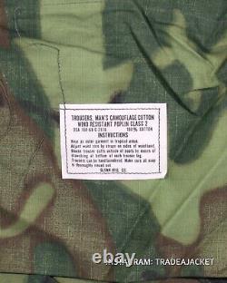 Deadstock Vietnam Era ERDL Jungle Camo Poplin 1968 Uniform Set