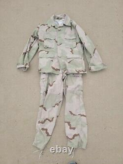 Desert Camouflage Uniform DCU Set. Jacket and Pants. Medium Regular. GWOT