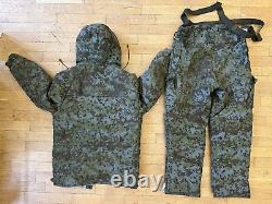 Double-Sided Russian Army Border Guard FSB EMR Winter Suit Jacket Pants L 52-5