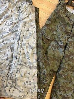 Double-Sided Russian Army Border Guard FSB EMR Winter Suit Jacket Pants L 52-5