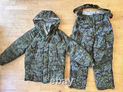 Double-Sided Russian Army Border Guard FSB EMR Winter Suit Jacket Pants M 50-4