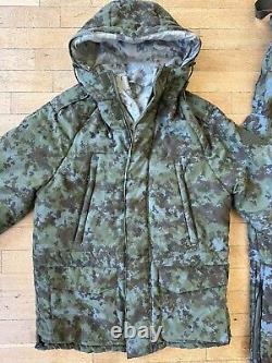 Double-Sided Russian Army Border Guard FSB EMR Winter Suit Jacket Pants M 50-4