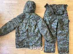 Double-Sided Russian Army Border Guard FSB EMR Winter Suit Jacket Pants M 50-4
