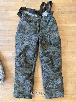 Double-Sided Russian Army Military Border Guard Winter Suit Jacket Pants M 50-4