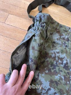 Double-Sided Russian Army Military Border Guard Winter Suit Jacket Pants M 50-4