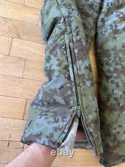 Double-Sided Russian Army Military Border Guard Winter Suit Jacket Pants M 50-4
