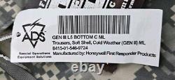 ECWCS Digital Camo Set Jacket And Pants With Suspenders GEN III Size M Long NWT