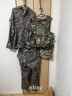 Eagleforce Plate Carrier Combat Uniform Camouflage Set Boony Hat Added