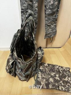 Eagleforce Plate Carrier Combat Uniform Camouflage Set Boony Hat Added