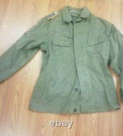 East German NVA Military Rain Drop Camouflage mens uniform set 48 Medium