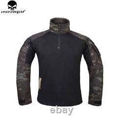 Emerson G3 Combat Uniform Tactical BDU Shirt & Trousers Military Set with Knee Pad