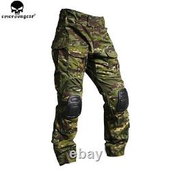 Emerson Gen3 Combat Shirt & Pants Set Tactical BDU Uniform Airsoft Mens Trousers