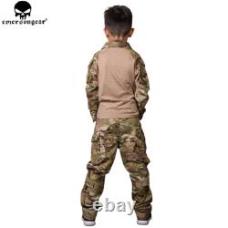 Emerson Tactical G3 BDU Child Assault Uniform Kids Shirt & Pants Suit 6Y-12Y US