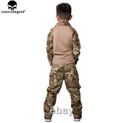 Emerson Tactical G3 BDU Child Combat Uniform Kids Shirt & Pants Suit 8Y US Post