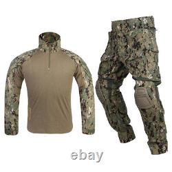 Emersongear G3 Combat Uniform Set 2017 Shirt Pant Tops Cargo Trouser Suits AOR2