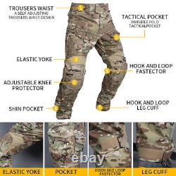 Emersongear G3 Combat Uniform Set 2017 Shirt Pant Tops Cargo Trouser Suits AOR2