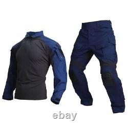 Emersongear G3 Combat Uniform Set Shirt Pant Suit Top Cargo Trousers Navy