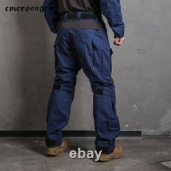 Emersongear G3 Combat Uniform Set Shirt Pant Suit Top Cargo Trousers Navy