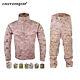 Emersongear Mens Tactical Suit Sportwear Combat Set Tracksuit Shirt Pants Aor1