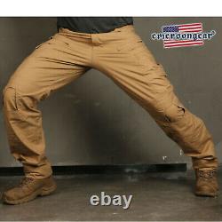 Emersongear Tactical E4 Combat Uniform Sets Mens Camouflage Suit Shirt Pants