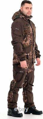 Fishing Hunting, Suit Uniform, Suit Gorka, Autumn Camouflage, Military, Fishing