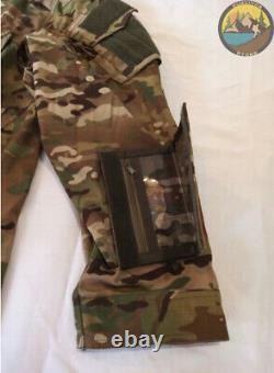 Flame Retardant Army Combat Uniform. Military Uniform. Multicam Camouflage