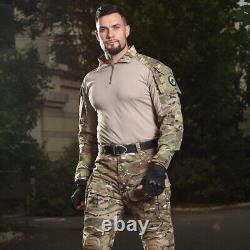 G3 Men's Combat Shirt Pants Military Tactical Airsoft Army BDU Uniform Camo SWAT