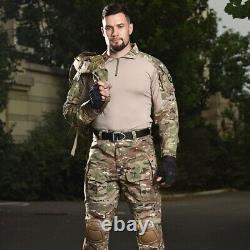G3 Men's Combat Shirt Pants Military Tactical Airsoft Army BDU Uniform Camo SWAT