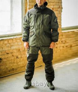 GORKA-5 Military Tactical Combat Uniform Army Suit Jacket & Pants + Suspenders